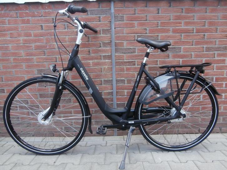 ALS NIEUW! Gazelle Orange C7+ dames 53 cm. zwart mat, Fietsen en Brommers, Fietsen | Dames | Damesfietsen, Zo goed als nieuw, Gazelle