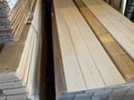Wit behandelde vuren planken voor plafond of wand 13x135x265, Ophalen of Verzenden, 75 m² of meer, Wit