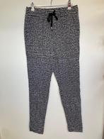Helena Hart travelstof chino broek pull on maat M zwart wit, Maat 38/40 (M), Zwart, Zo goed als nieuw, Koningin Wilhelminaplein 13, 1062 HH Amsterdam