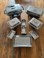 BAIN MARIE CHAFING DISH., Huis en Inrichting, Ophalen of Verzenden, Zo goed als nieuw