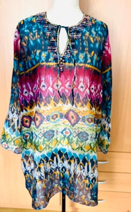 Elora tuniek maat 42.44[v], Kleding | Dames, Blouses en Tunieken, Zo goed als nieuw, Maat 42/44 (L), Overige kleuren, Ophalen of Verzenden