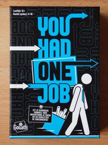 Spel You Had One Job van Goliath beschikbaar voor biedingen