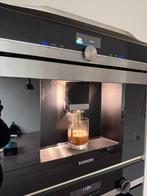Ingebouwde koffiemachine Siemens CT636LES1/05, Ophalen, 10 kopjes of meer, Zo goed als nieuw, Afneembaar waterreservoir