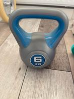 Kettlebel 6 KG, Sport en Fitness, Fitnessmaterialen, Ophalen, Zo goed als nieuw, Kettlebell