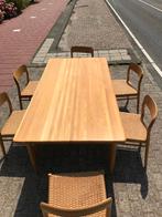 N.O. Moller tafel vintage deens design eiken, Ophalen
