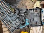 Klopboormachine + extra set SDS biren, Doe-het-zelf en Verbouw, Gereedschap | Boormachines, Variabele snelheid, Ophalen, Boormachine