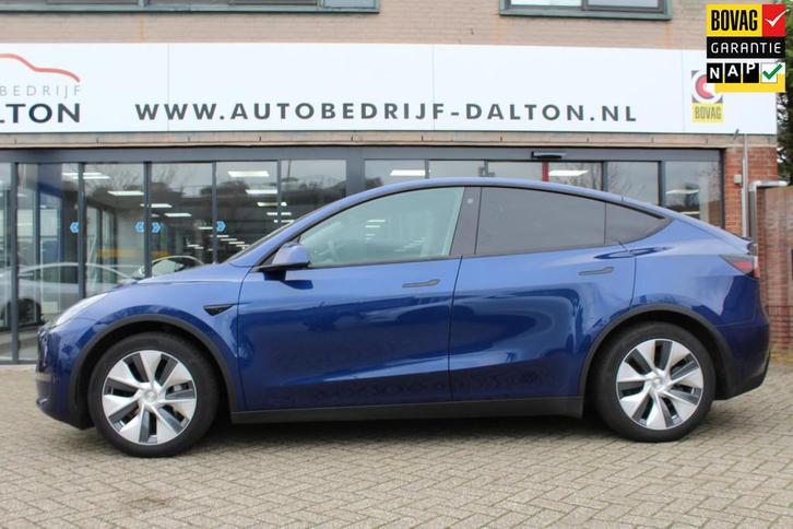 Tesla Model Y Long Range AWD 75 kWh TREKHAAK / 1E EIG / LAGE, Auto's, Tesla, Bedrijf, Te koop, Model Y, 4x4, ABS, Adaptive Cruise Control