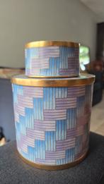 Fabienne Jouvin Cloisonné Theedoos, Antiek en Kunst, Ophalen of Verzenden