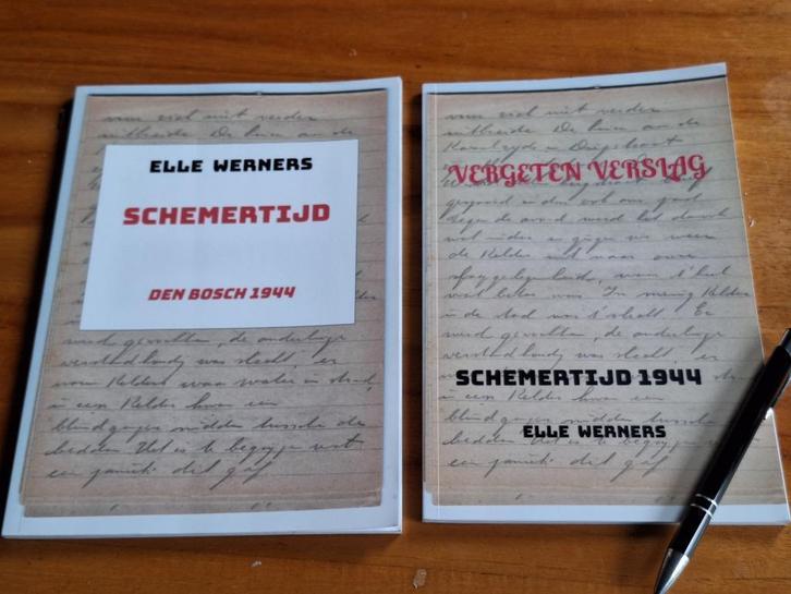 DEN BOSCH 1944 SCHEMERTIJD 2 delen, Boeken, Oorlog en Militair, Zo goed als nieuw, Overige onderwerpen, Tweede Wereldoorlog, Ophalen of Verzenden