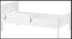 KRITTER Peuterbed met lattenbodem, Gebruikt, 70 tot 85 cm, Matras, 140 tot 160 cm