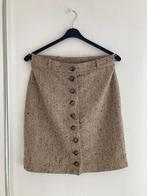 vintage wollen rokje, Maat 38/40 (M), Beige, Ophalen of Verzenden, Gedragen