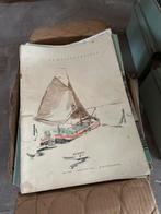 Oude Waterkampioen tijdschriften jaren 50 en 60, Ophalen, Gebruikt, Motorboot of Zeilboot, Boek of Tijdschrift