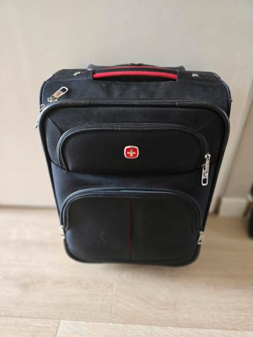 Zwarte Wenger koffer trolley handbagage  beschikbaar voor biedingen