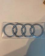 Nieuw Audi logo glans zwart - kofferbak, Auto diversen, Tuning en Styling, Ophalen of Verzenden