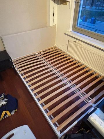 IKEA KLEPPSTAD bedframe 140x200 incl 2x lattenbodem 
