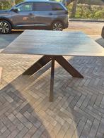 Eettafel, Huis en Inrichting, Tafels | Eettafels, Ophalen, Zo goed als nieuw, Vijf personen of meer, Vierkant