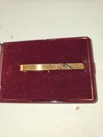 Vintage Dasspeld met Jaguar, Sieraden, Tassen en Uiterlijk, Manchetknopen, Ophalen of Verzenden, Gebruikt, Overige materialen