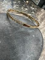 14k Gouden Slavenarmband met Briljanten, Ophalen of Verzenden, Zo goed als nieuw, Goud, Met edelsteen
