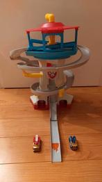 Paw Patrol uitkijktoren + 2 originele auto's, Kinderen en Baby's, Speelgoed | Racebanen, Ophalen of Verzenden, Zo goed als nieuw