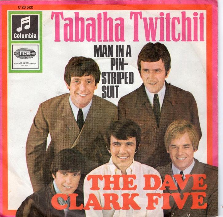 THE DAVE CLARK FIVE  -  Tabatha Twitchit, Cd's en Dvd's, Vinyl Singles, Gebruikt, Single, Pop, 7 inch, Ophalen of Verzenden