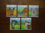 Inheemse dieren Australië 1986, mi. 988-92 postfris, Ophalen of Verzenden, Postfris, Dier of Natuur