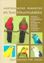 AUSTRALISCHE PARKIETEN EN HUN KLEURMUTATIES. ( NIEUW ), Ophalen of Verzenden, Nieuw, Vogels, Herman P.M. Zomer