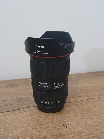 Canon 16-35 F4L IS USM beschikbaar voor biedingen