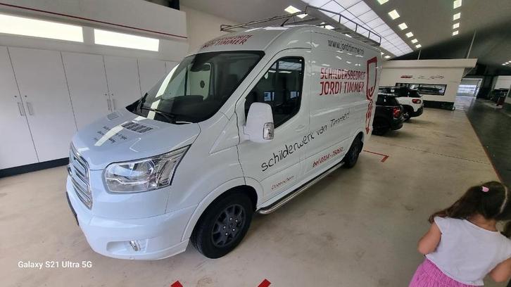 Ford Transit 2.0 Ecoblue 77KW 2016, Auto's, Bestelauto's, Bedrijf, Achteruitrijcamera, Airbags, Alarm, Bluetooth, Boordcomputer