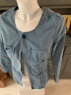 Spijker jas jasje van Maison Scotch maat 1 S, Douwenmaat 8-3 Meppel, Info@again.nu, Blauw, Zo goed als nieuw
