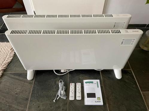 2 x Eurom convectorkachel 2000 en 2500 W, Doe-het-zelf en Verbouw, Verwarming en Radiatoren, Zo goed als nieuw, 800 watt of meer