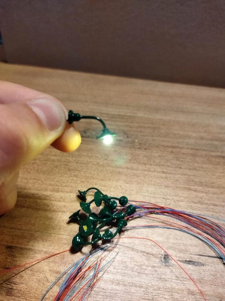 Modeltrein lampen | 1.5cm | 10stk | N schaal, Hobby en Vrije tijd, Modeltreinen | N-Spoor, Nieuw, Overige typen, Gelijkstroom