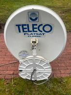 Teleco Flatsat Classic Schotelantenne, Audio, Tv en Foto, Schotelantennes, Ophalen of Verzenden, Gebruikt, (Schotel)antenne, Overige merken