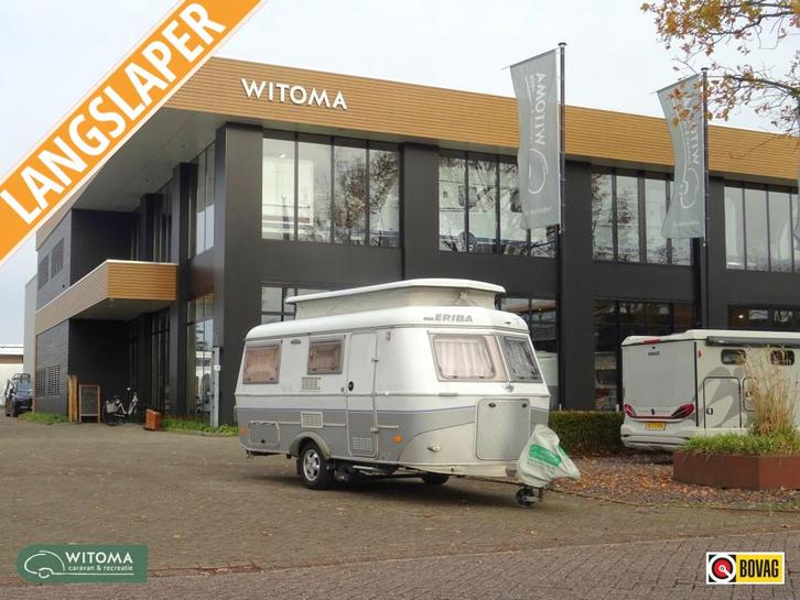Eriba Touring Troll 540 mover en lengtebed, Caravans en Kamperen, Caravans, Bedrijf, tot en met 3, 750 - 1000 kg, Standaardzit