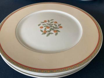 Art-design KOFFIETIJD dinerborden / als nieuw beschikbaar voor biedingen