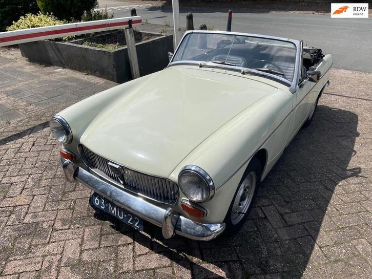 MG MIDGET MKIII 2e eigenaar, izgst, zeer goed onderhouden, Auto's, MG, Bedrijf, Te koop, Midget, Lederen bekleding, Open dak, Benzine