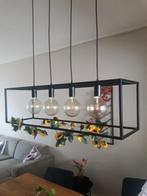 Hanglamp met 4 lampen, Huis en Inrichting, Lampen | Hanglampen, Ophalen, Zo goed als nieuw, 75 cm of meer