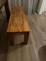 Houten bank/tafel - 140x40x45 cm, Ophalen of Verzenden