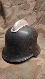 WO2 Duitse DD helm DRK met binnenwerk, Ophalen of Verzenden, Landmacht, Duitsland, Helm of Baret
