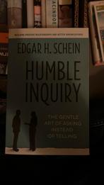 Humble inquiry, Edgar H. Schein, Boeken, Overige wetenschappen, Zo goed als nieuw, Ophalen