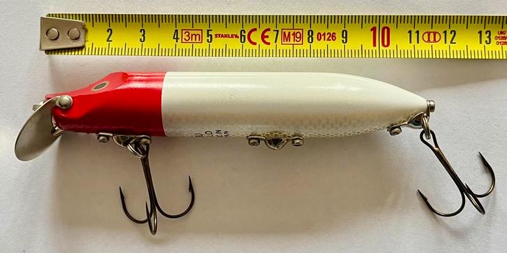 ABU Garcia Hi-Lo Plug Redhead 11.5cm 22Gr Japan Ongebruikt, Watersport en Boten, Hengelsport | Roofvissen, Gebruikt, Ophalen of Verzenden