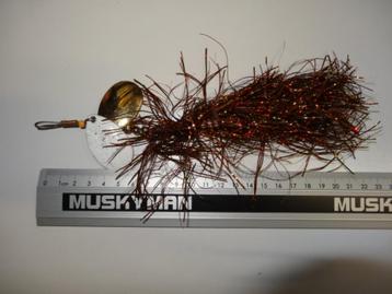 Kunstaas: Muskie Metal 20 cm Inline spinners  beschikbaar voor biedingen