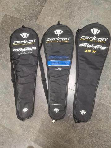 3 stuks CARLTON badmintonhoezen beschikbaar voor biedingen