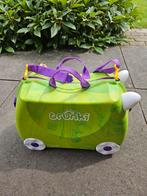 Trunki Ride-on Kinderkoffer - Groen, Ophalen, Gebruikt, Groen, Minder dan 40 cm