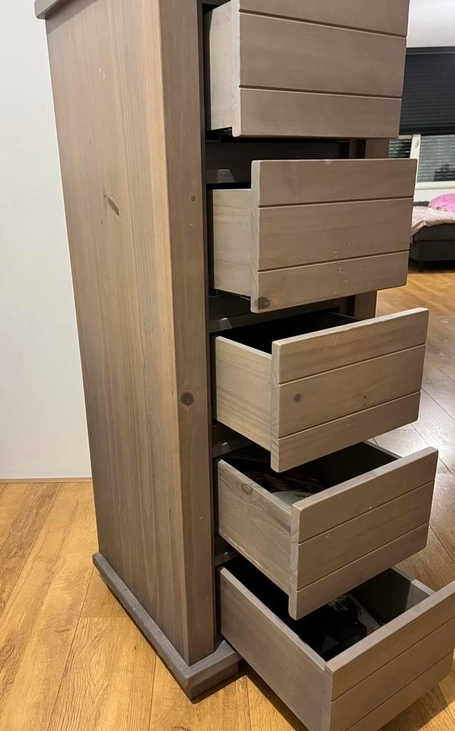 Ladenkast + speelgoedkist, Kinderen en Baby's, Kinderkamer | Commodes en Kasten, Zo goed als nieuw, 105 cm of meer, Minder dan 75 cm