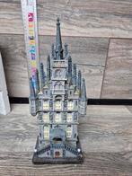 Kerstdorp kerk zonder licht beschadigd onderkant kersthuisje, Ophalen of Verzenden, Gebruikt