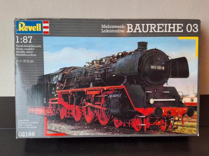 Revell bouwdoos stoomlocomotief BR03 DB 1:87 nieuw in doos, Hobby en Vrije tijd, Modelbouw | Auto's en Voertuigen, Nieuw, Overige typen
