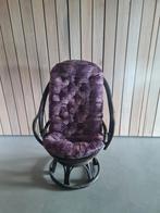 Vintage bamboe stoel, Huis en Inrichting, Stoelen, Ophalen, Gebruikt, Eén