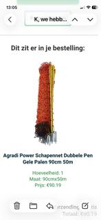 Schapennet, nieuwstaat, 2x 50m, Dieren en Toebehoren, Schaap