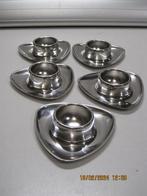 alessi rvs design eierdopjes 5x in 1 koop (294), Overige materialen, Gebruikt, Overige typen, Ophalen of Verzenden