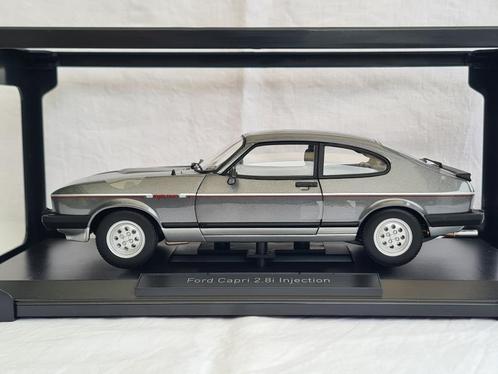 Ford Capri 2,8i Injection Grey Metallic 1981 Norev 1:18, Hobby en Vrije tijd, Modelauto's | 1:18, Nieuw, Auto, Norev, Ophalen of Verzenden